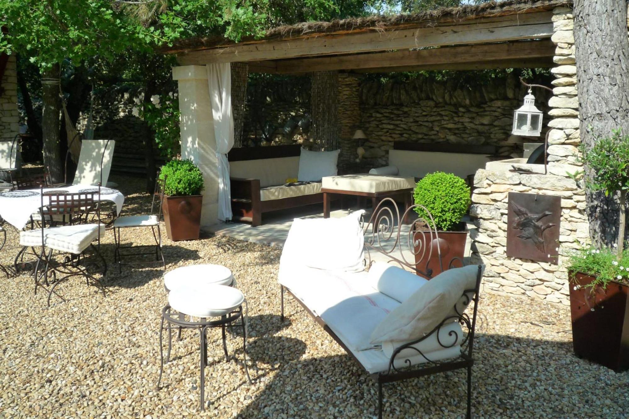 Beautiful Provencal Villa With Pool And Jacuzzi Лакост Екстериор снимка